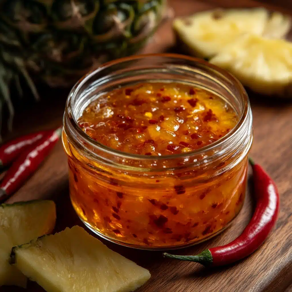 Sweet & Spicy Pineapple Jelly Recipe - Recipe Image