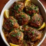 Baked Greek Lemon Chicken Recipe