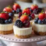 Mini No-Bake Cheesecakes Recipe
