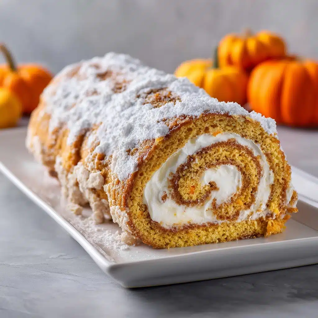 Classic Pumpkin Roll with Cream Cheese Filling Recipe