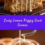Lemon Poppy Seed Scones Recipe