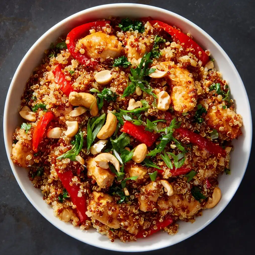Cashew Chicken Quinoa Bake Recipe - Recipe Image