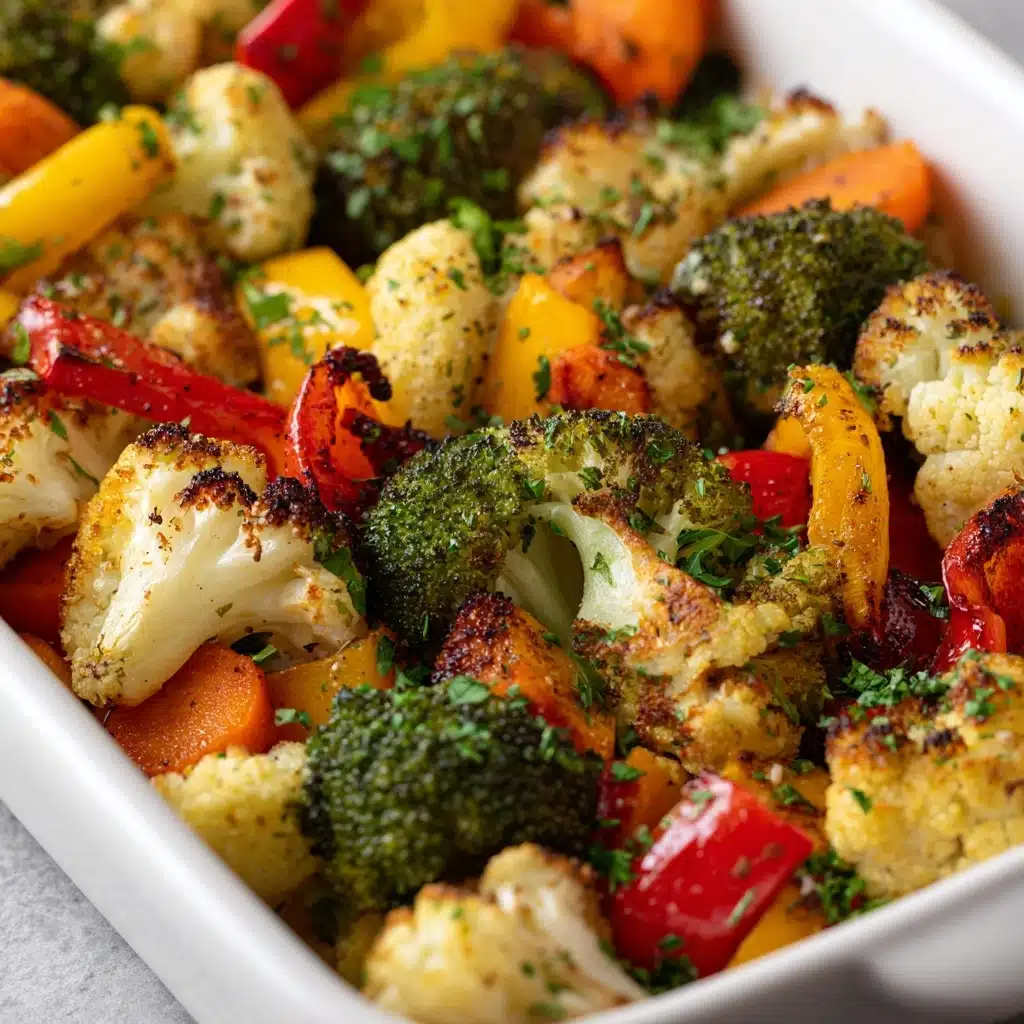 Garlic Roasted Vegetables Recipe - Recipe Image