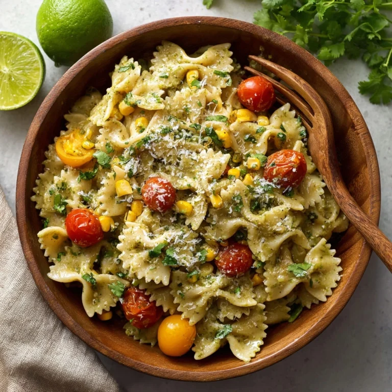 Cilantro Lime Pasta Salad Recipe