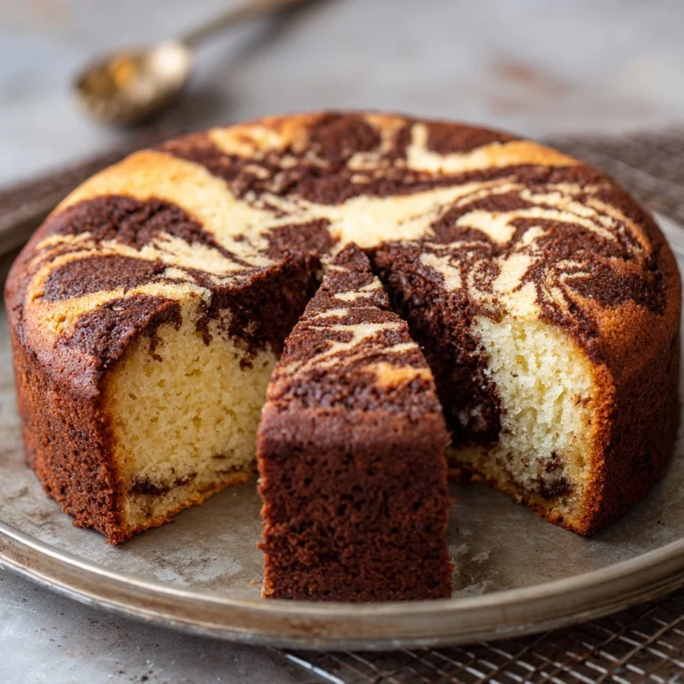 Classic Marble Cake Recipe