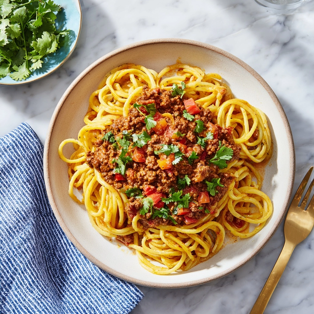 Taco Spaghetti Recipe - Recipe Image