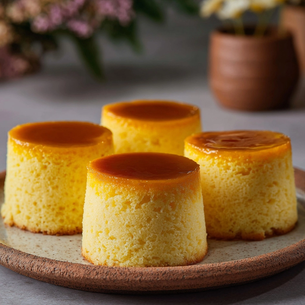 Mini Chinese Sponge Cakes Recipe - Recipe Image