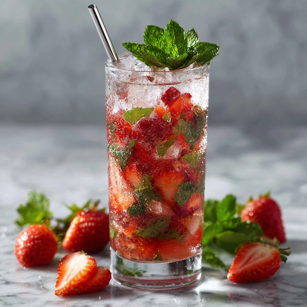 Strawberry Mojito Recipe - Recipe Image