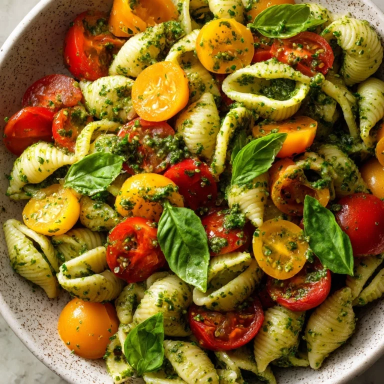 Pesto Pasta Salad Recipe