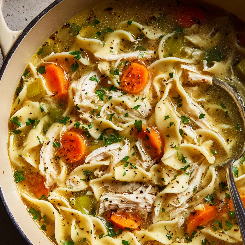 Classic Chicken Noodle Soup Recipe - Recipe Image