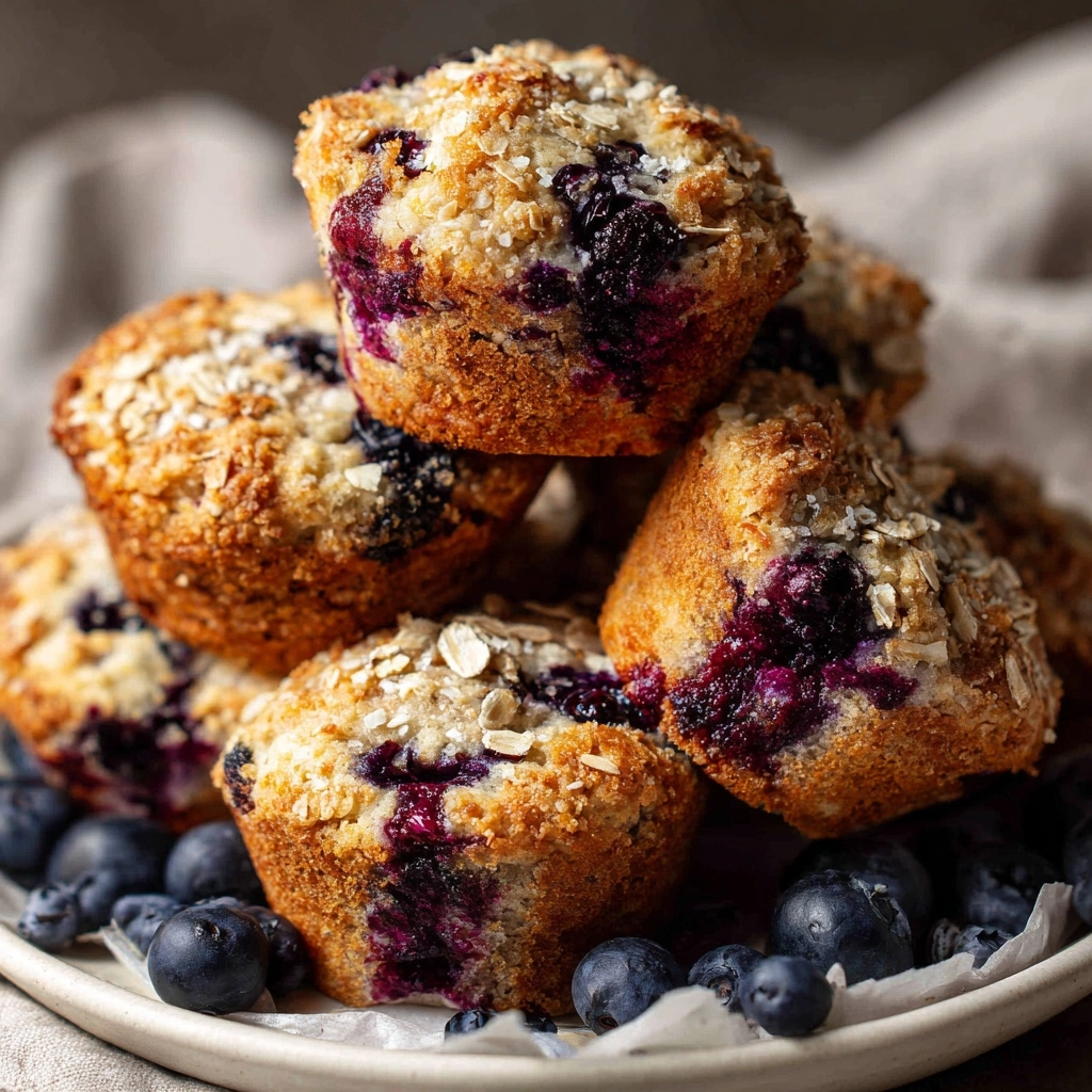 Blueberry Protein Breakfast Pastries Recipe - Recipe Image