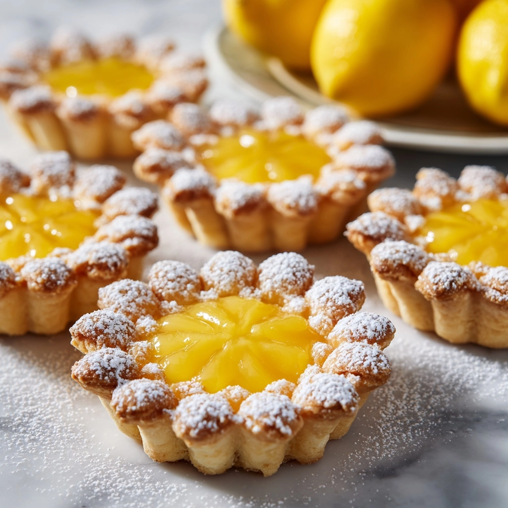 Lemon Curd Tartlets Recipe - Recipe Image