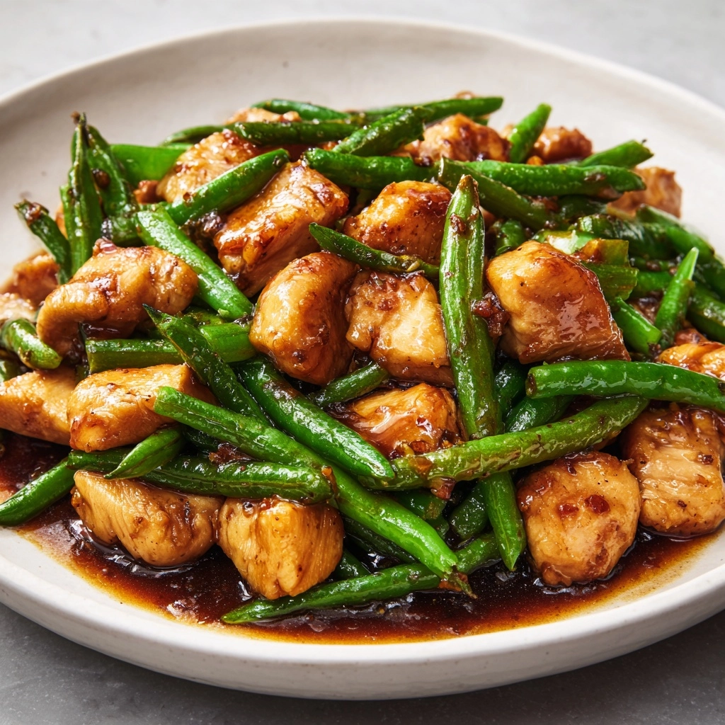 Honey Hoisin Green Bean Chicken Recipe - Recipe Image