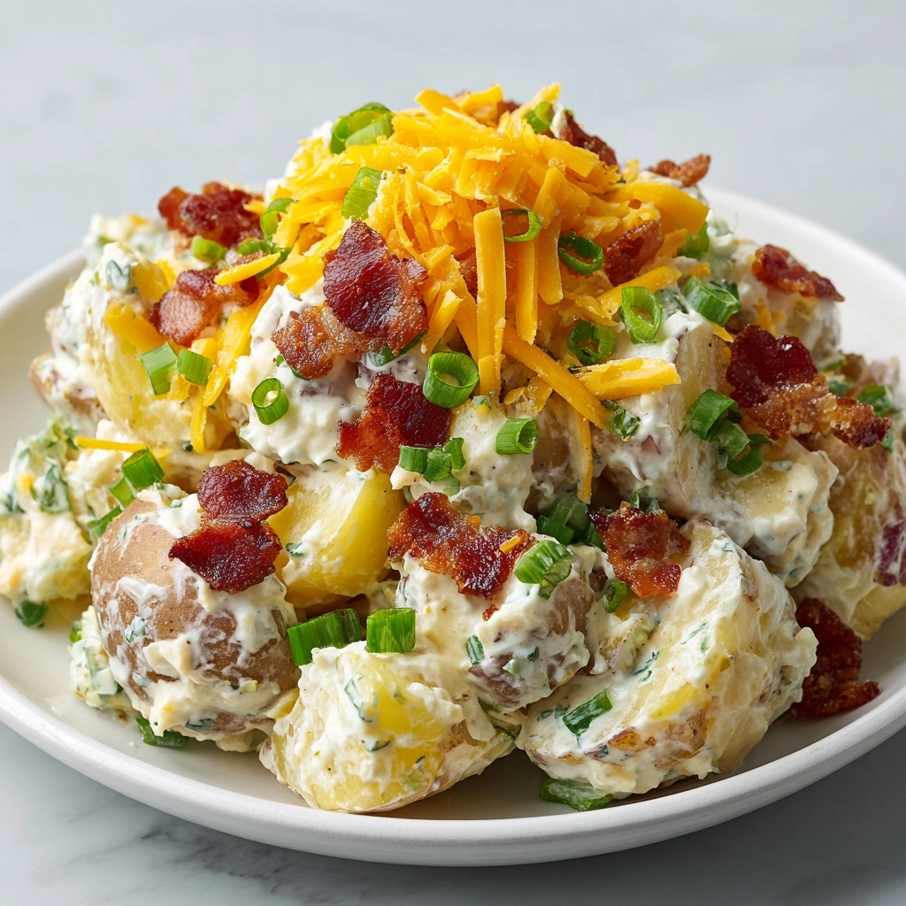 Loaded Baked Potato Salad Recipe - Recipe Image