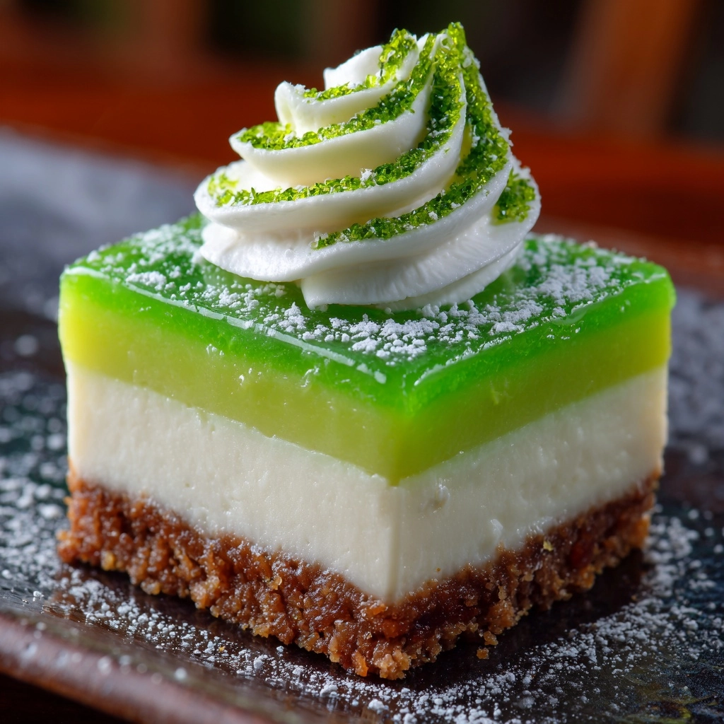 Zesty Lime Mousse Cheesecake Recipe - Recipe Image