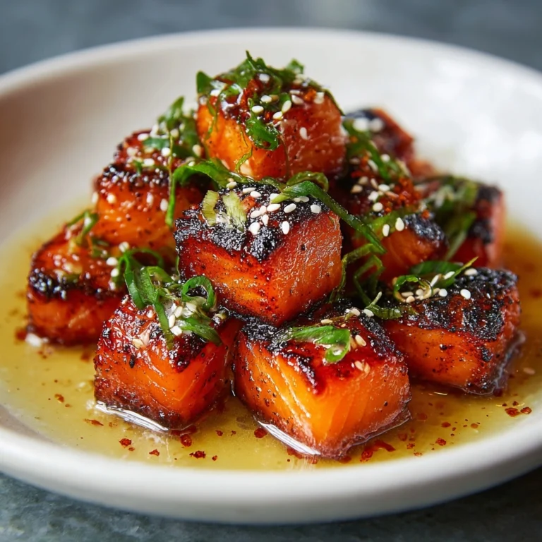 Crispy Spicy Salmon Bites Recipe