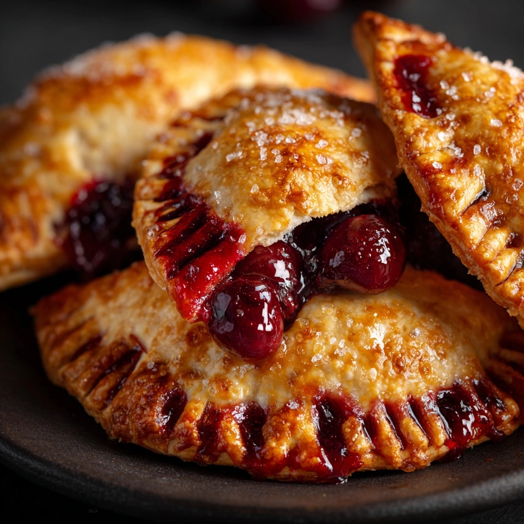 Air Fryer Cherry Cream Cheese Hand Pies Recipe - Recipe Image