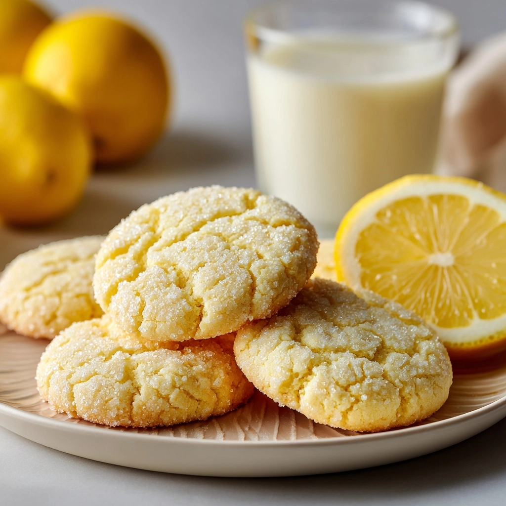 Lemon Sugar Cookies Recipe - Recipe Image