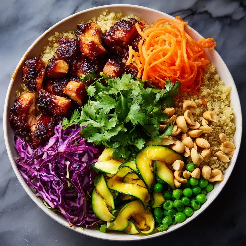 Healthy Thai Coconut Quinoa Bowls Recipe - Recipe Image