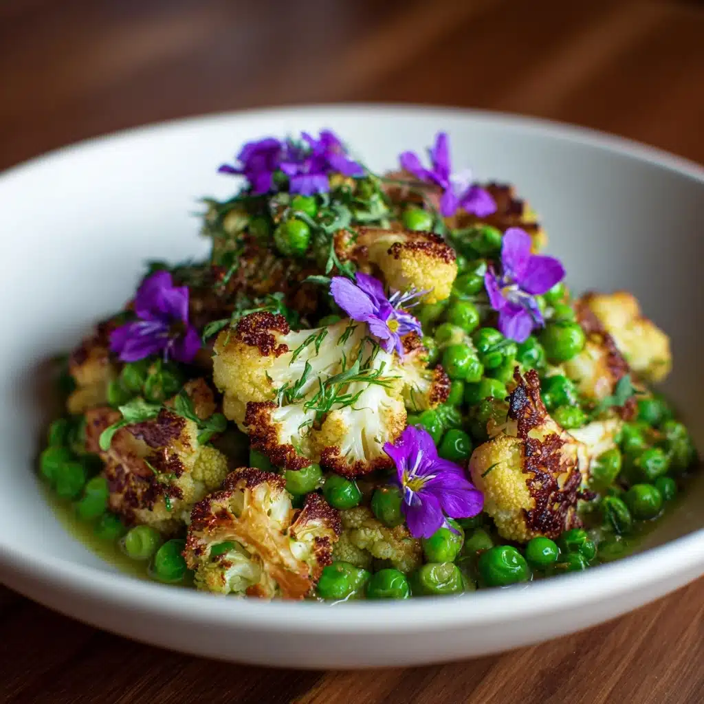 Curry Roasted Cauliflower Sweet Potato Salad Recipe - Recipe Image