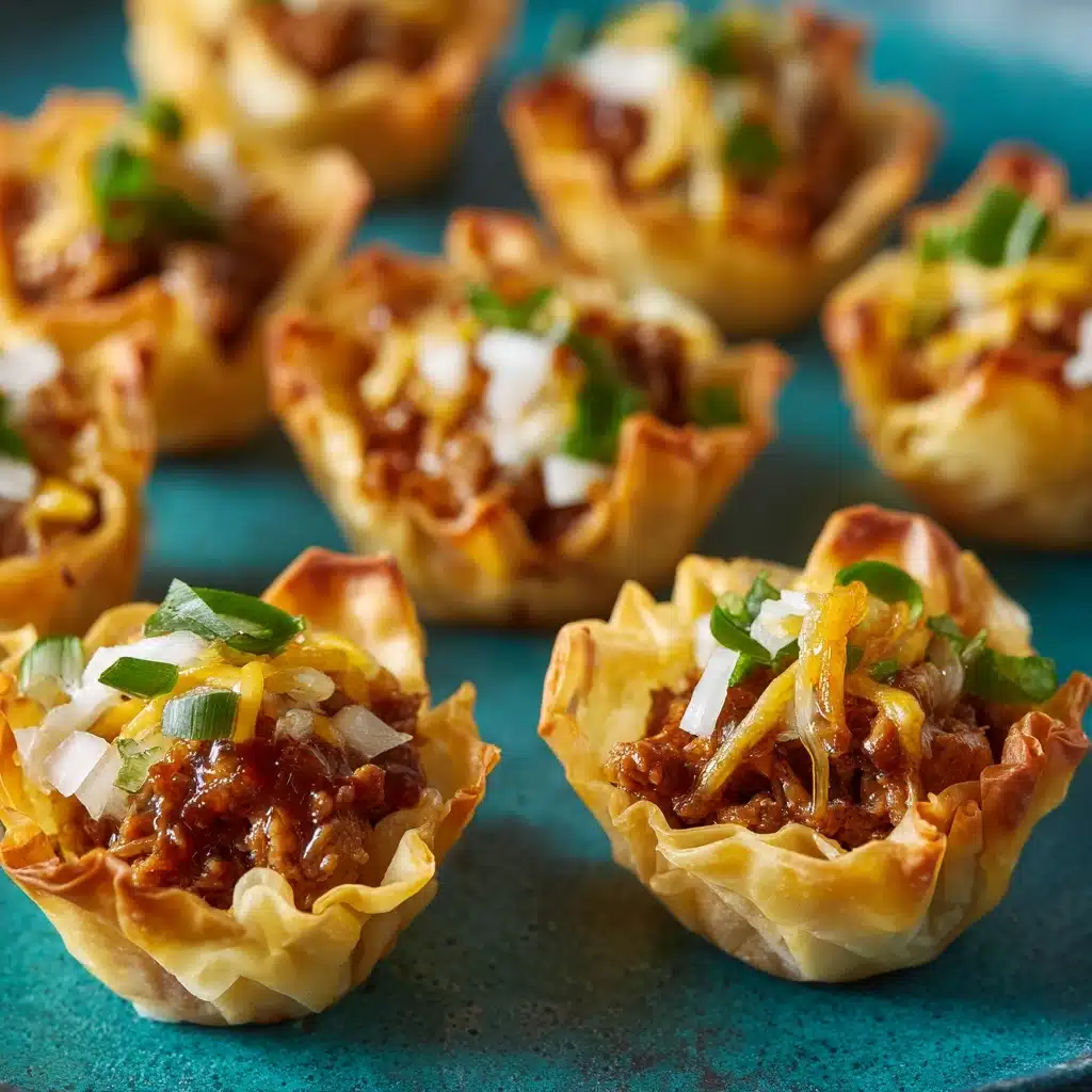 Mini Phyllo Tacos Recipe - Recipe Image
