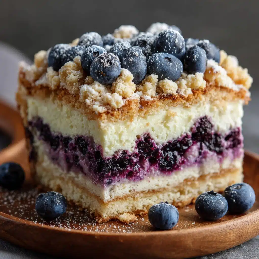 Blueberry Sour Cream Coffee Cake Recipe - Recipe Image