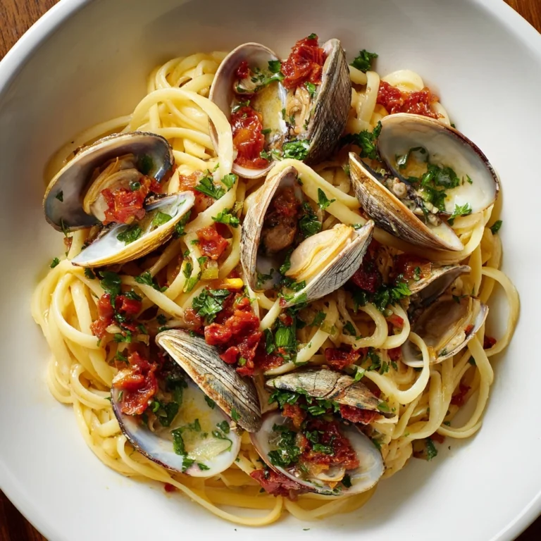 Linguine and Clams with Tomatoes Recipe
