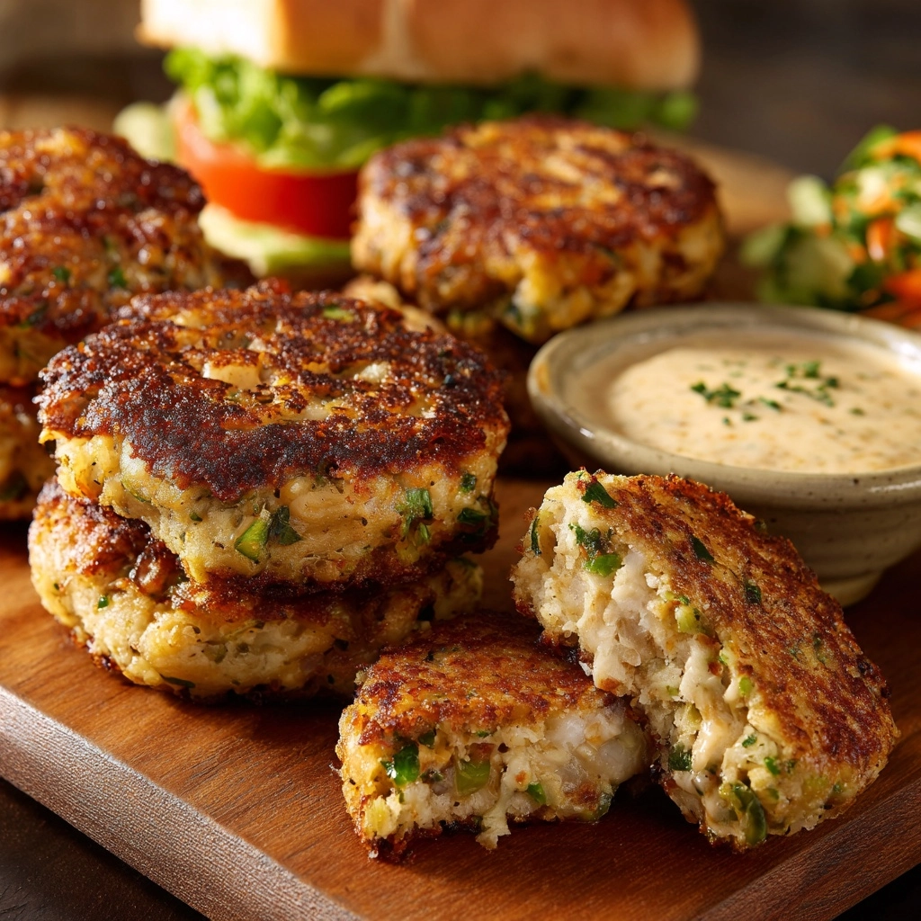 Cajun Crab Cake Sliders Recipe - Recipe Image