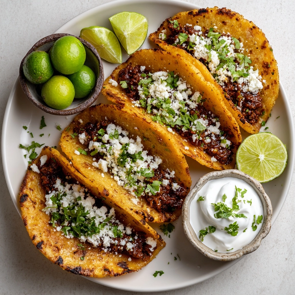 Birria Tostada Stacks Recipe - Recipe Image