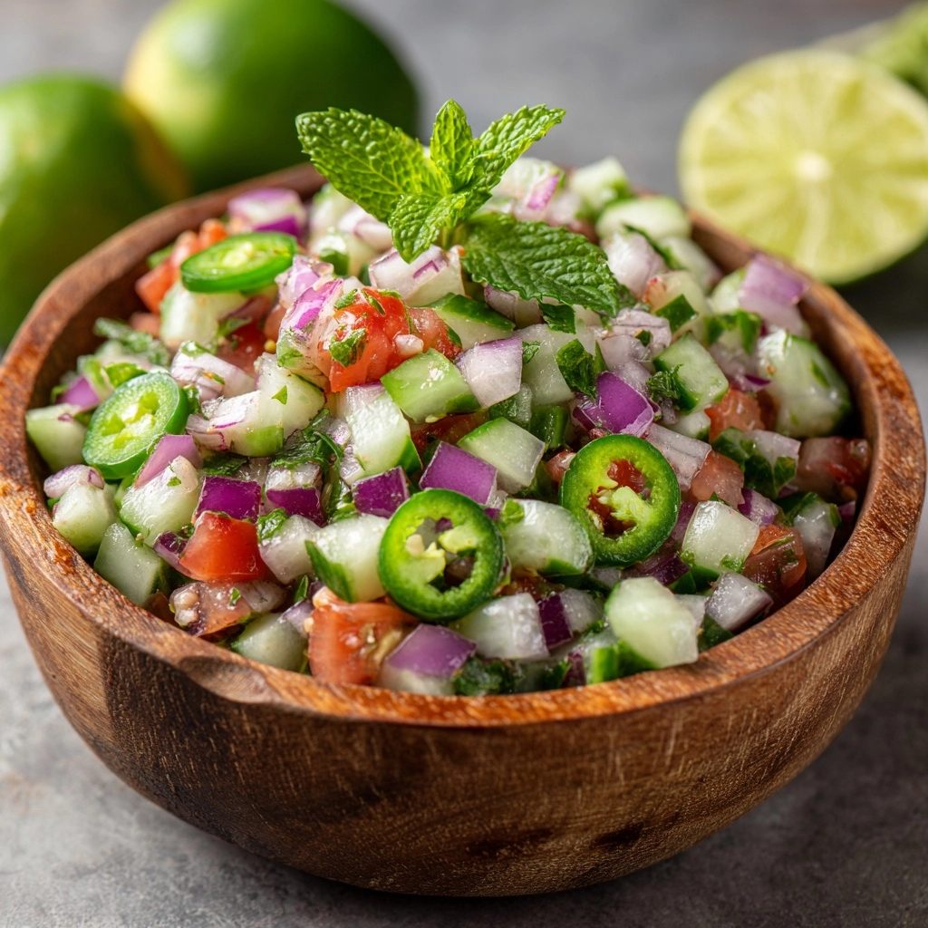 Cool Cucumber Salsa Recipe - Recipe Image