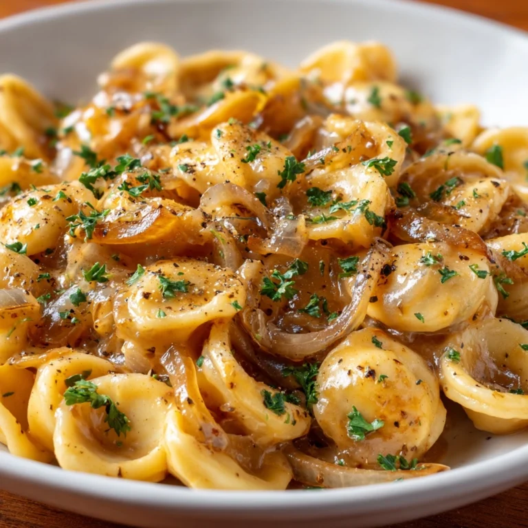 French Onion Pasta Recipe