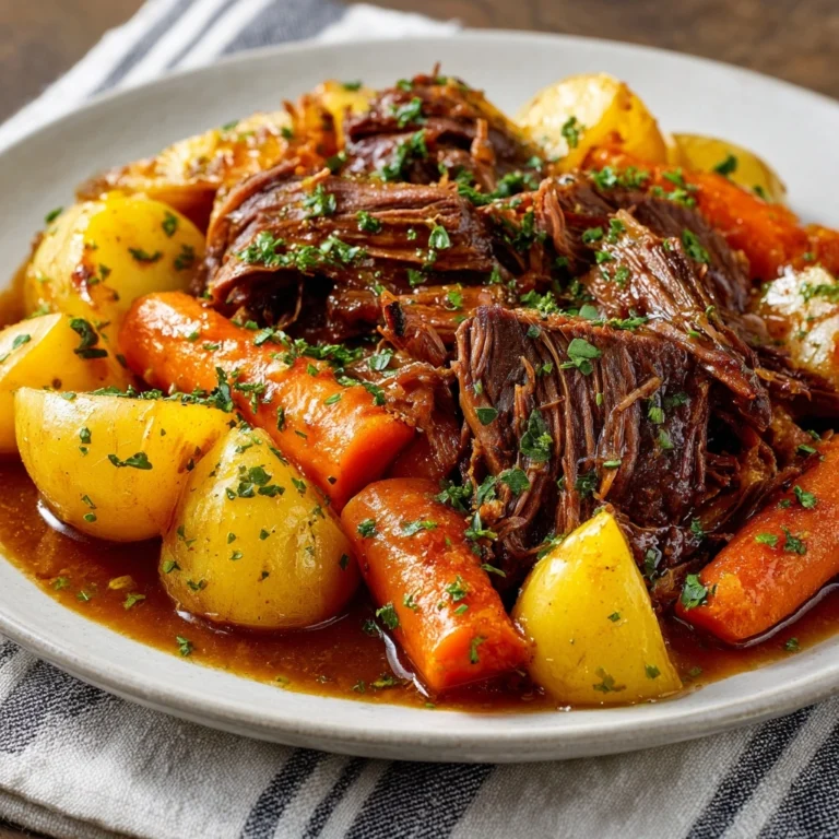 Crock Pot Pot Roast Recipe