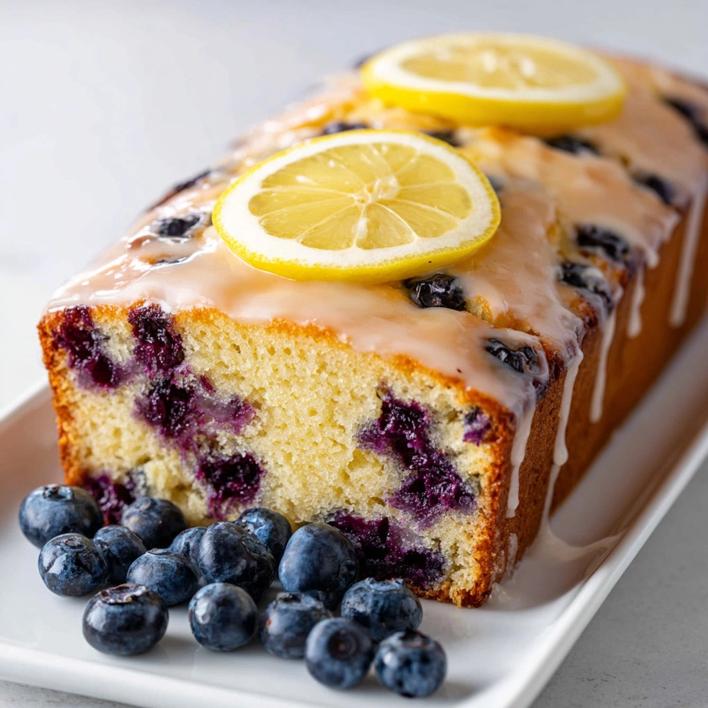 Lemon Blueberry Bread Recipe - Recipe Image