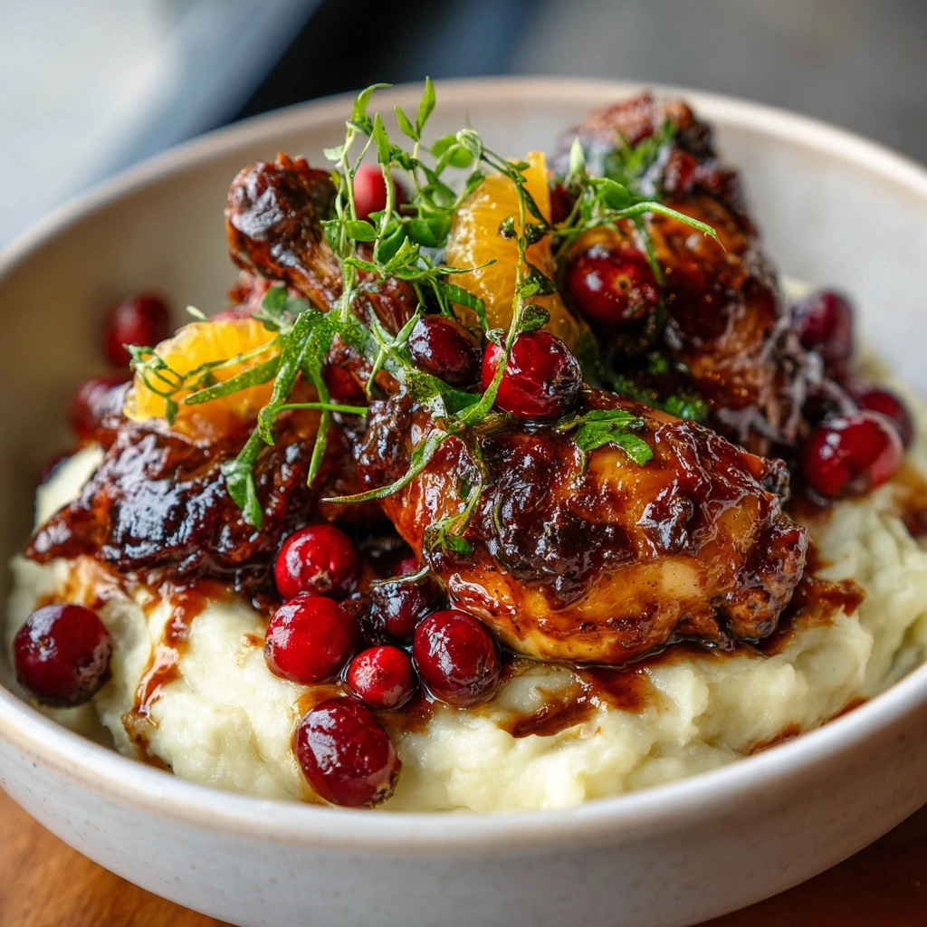 Cranberry Orange Chicken Recipe - Recipe Image