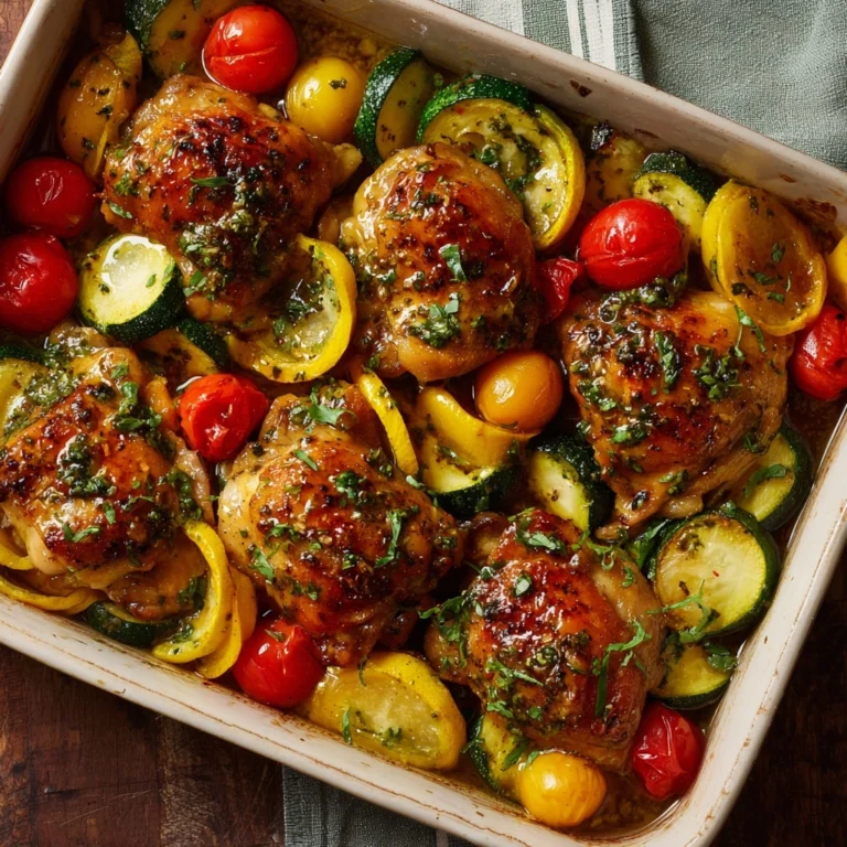 Mediterranean Chicken Zucchini Bake Recipe