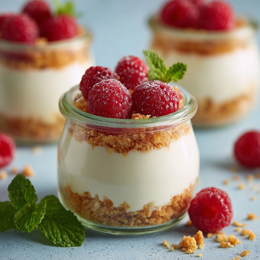 High-Protein Cheesecake Jars Recipe - Recipe Image