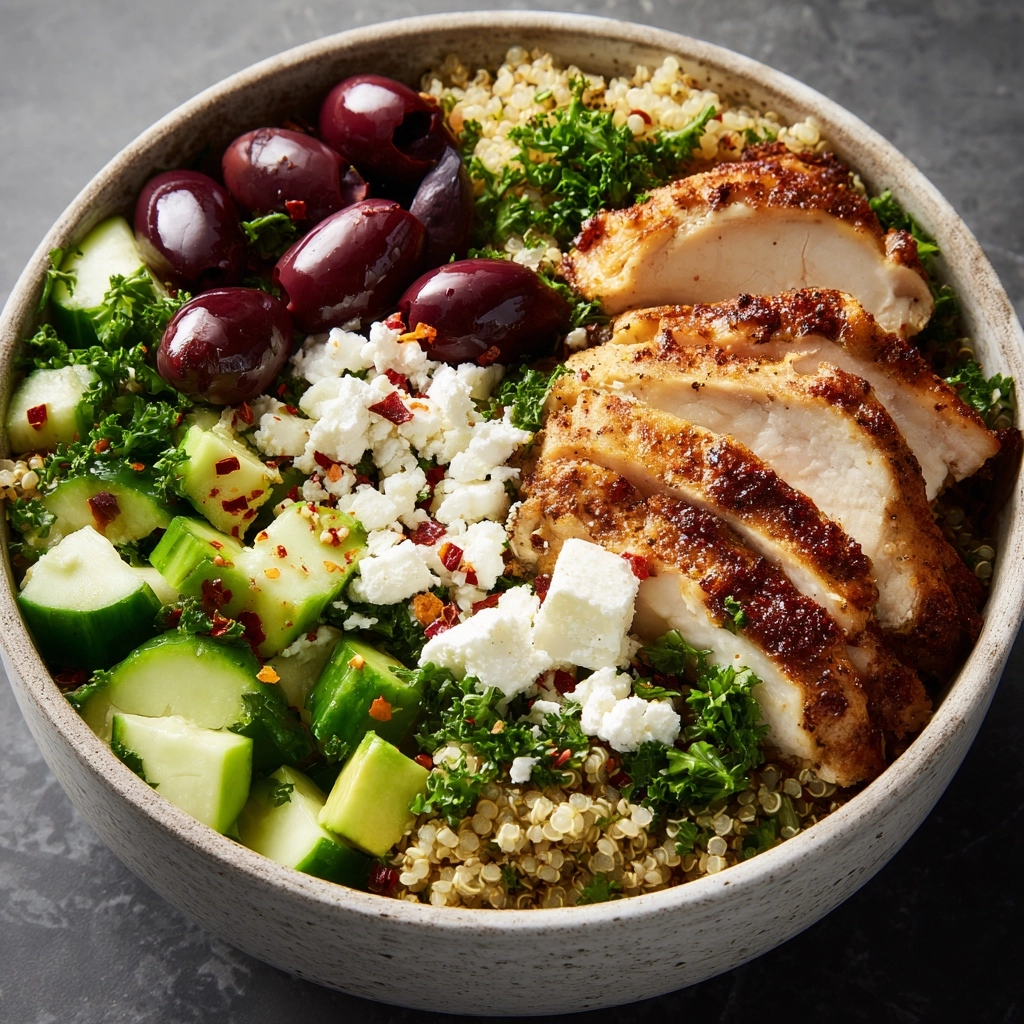 Greek Chicken Power Bowl Recipe - Recipe Image
