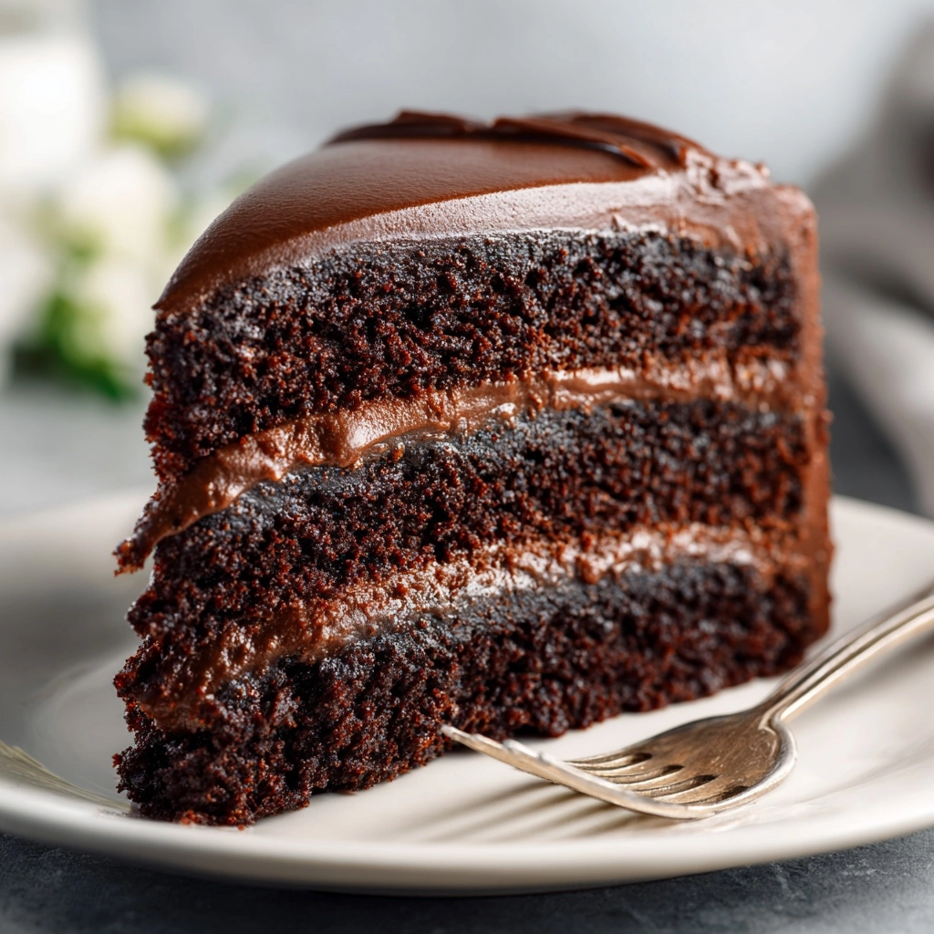 Homemade Chocolate Cake Recipe - Recipe Image