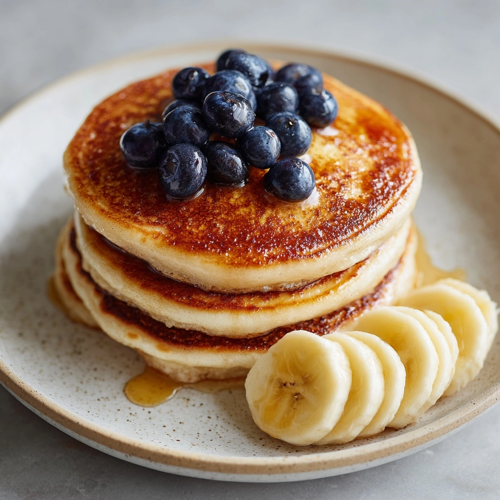 Flourless Banana & Protein Powder Pancakes Recipe - Recipe Image