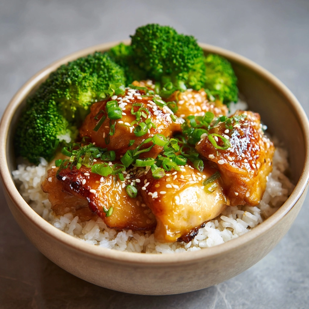 Soy Garlic Chicken Thighs Recipe - Recipe Image