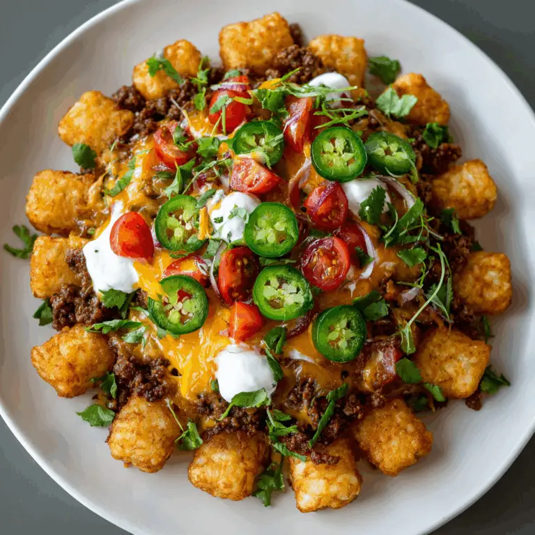 Tachos Tater Tot Nachos Recipe