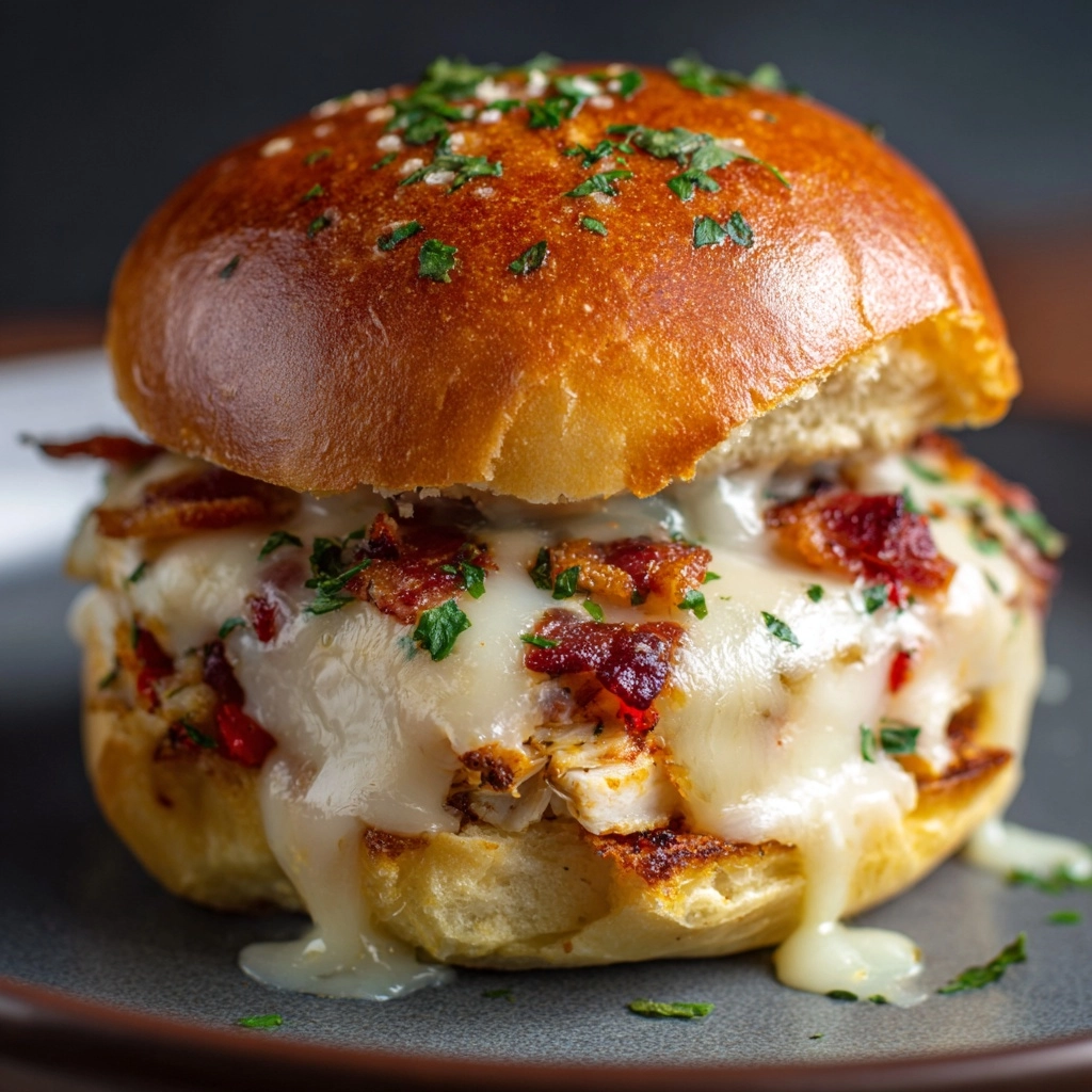 Kentucky Hot Brown Sliders Recipe - Recipe Image