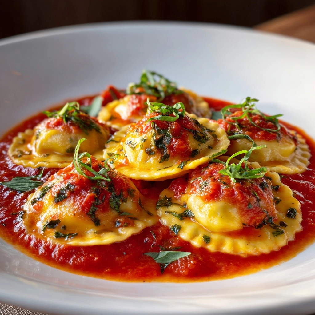 Meat Ravioli Ears Recipe - Recipe Image