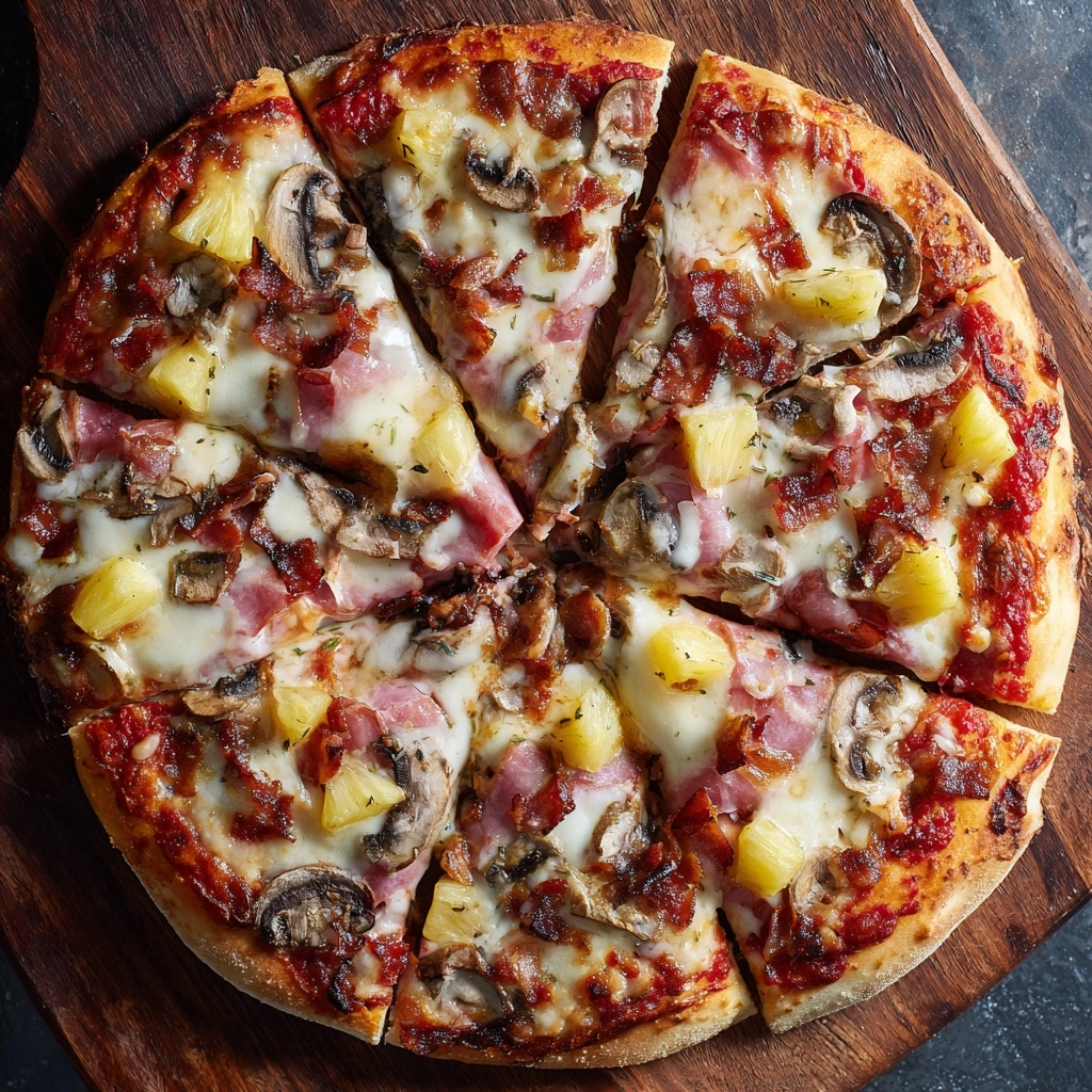 Hawaiian Pizza Recipe - Recipe Image