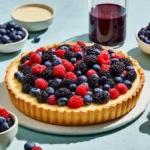 Mixed Berry Tart with Custard Filling Recipe