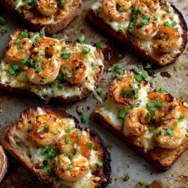 Baked Shrimp Toast Recipe