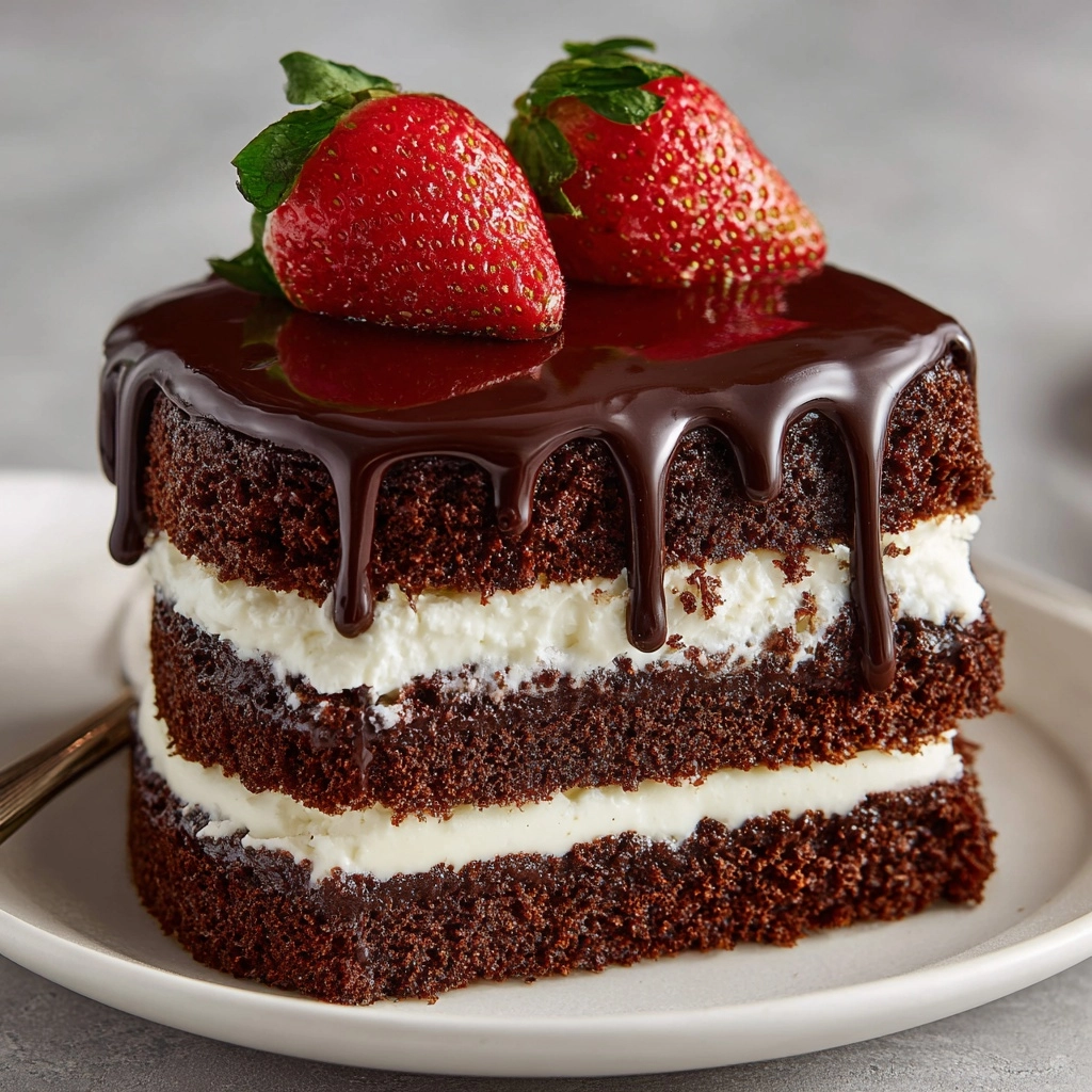 Mini Brownie Cake Recipe - Recipe Image