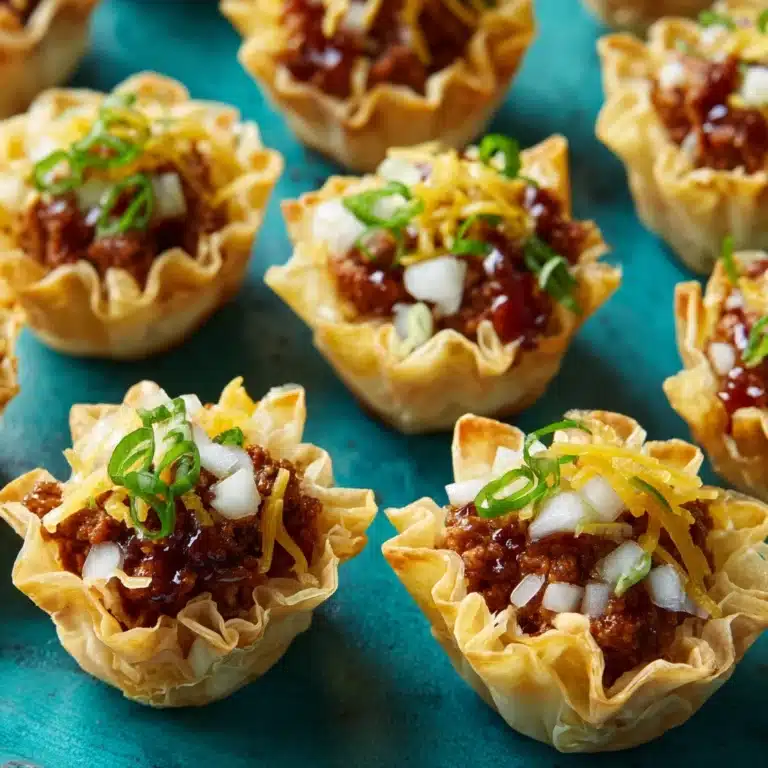 Mini Phyllo Tacos Recipe