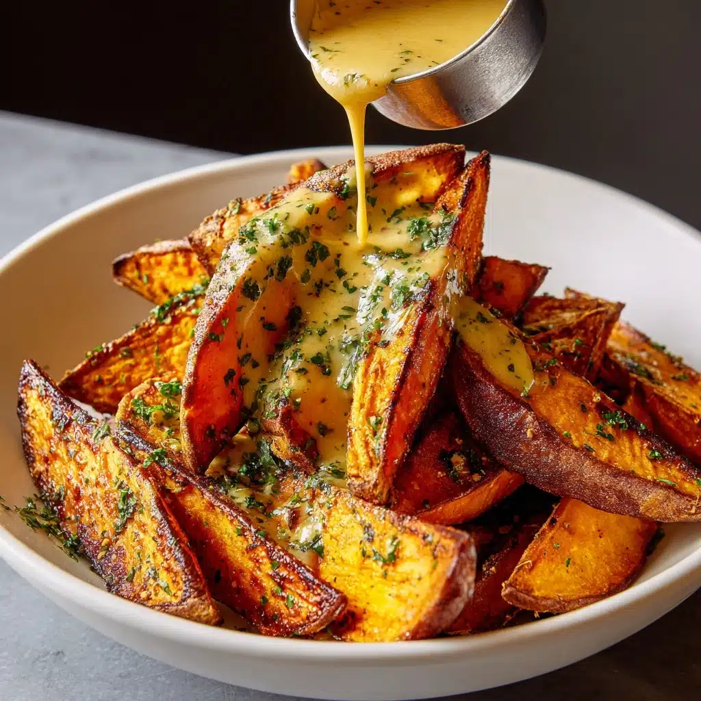 Smoky Roasted Sweet Potatoes with Chipotle Mayo Recipe - Recipe Image
