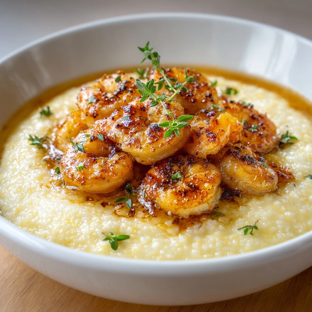 Southern Shrimp Grits Recipe - Recipe Image